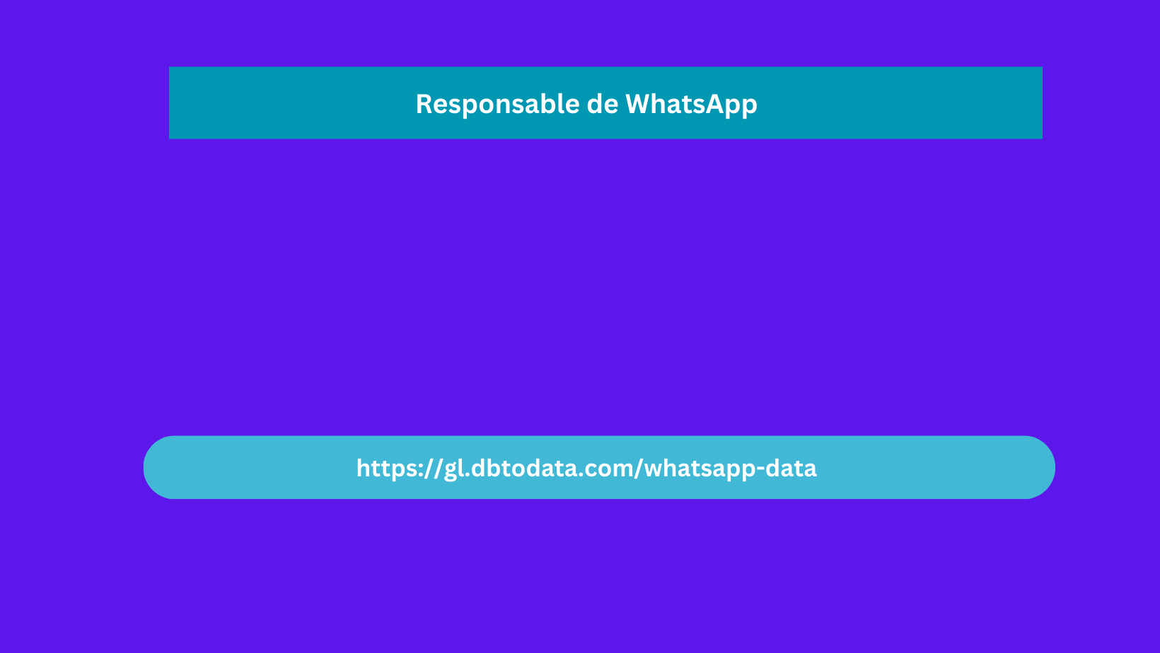 Responsable de WhatsApp