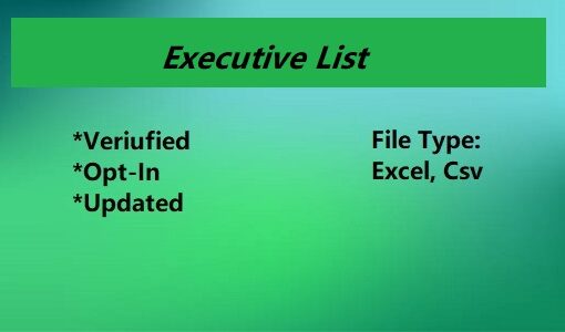 C Level Executive List