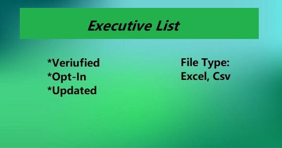 C Level Executive List