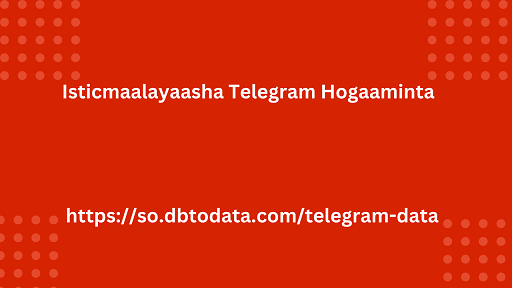 Isticmaalayaasha Telegram Hogaaminta