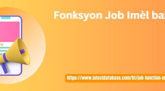 Fonksyon Job Imèl baz done