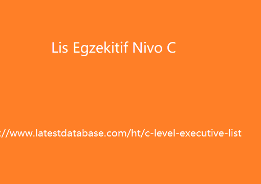 Lis Egzekitif Nivo C