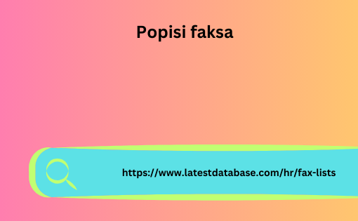 Popisi faksa