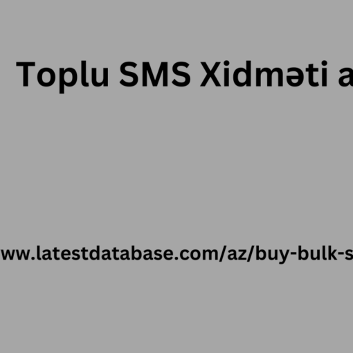 Toplu SMS Xidməti al