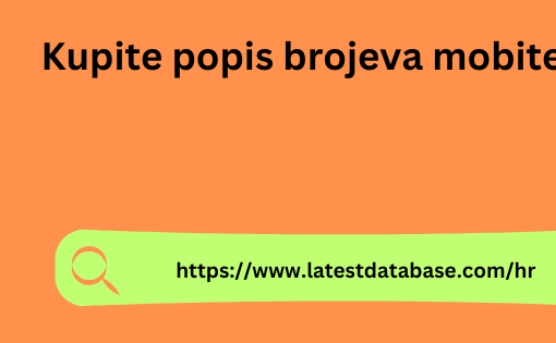 Kupite popis brojeva mobitela