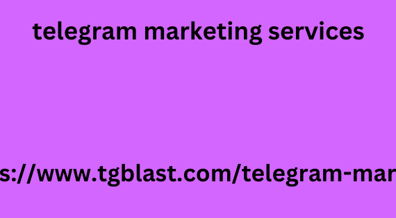 telegram marketing services