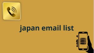 japan email list