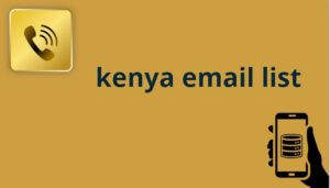 kenya email list 