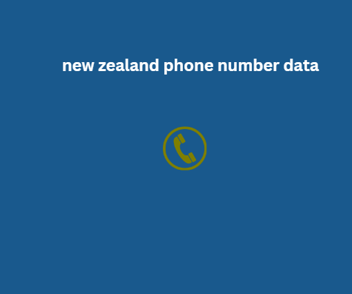 new zealand phone number data