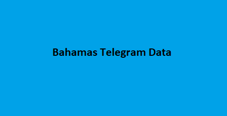 Bahamas Telegram Data